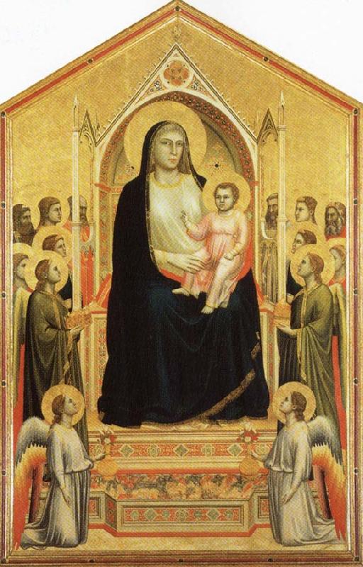 GIOTTO di Bondone Madonna in Maesta